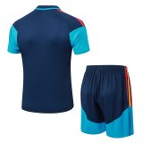2026 AD Blue High Quality Player Version Training Short Suit (球员套装)