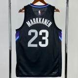 25-26 JAZZ MARKKANEN #23 Black Top Quality Hot Pressing NBA Jersey (Trapeze Edition) 飞人版