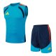 2026 AD Blue High Quality Player Version Training Short Suit (球员套装)