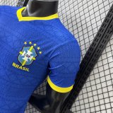2026 Brazil Blue Special Edition Player Version Soccer Jersey