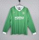 1988-1989 Leverkusen Away Long Sleeve Retro Soccer Jersey