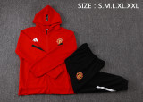 25-26 Man Utd High Quality Hoodie Jacket Tracksuit