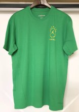 26-27 Brazil Green High Quality Casual T-Shirt 绿圆领