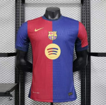 24-25 BAR Hme Player Version Soccer Jersey