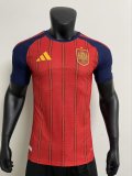 2026 World Cup Spain Home Player Version Soccer Jersey