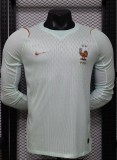 2026 World Cup France Away Long Sleeves Player Version Soccer Jersey*长袖球员