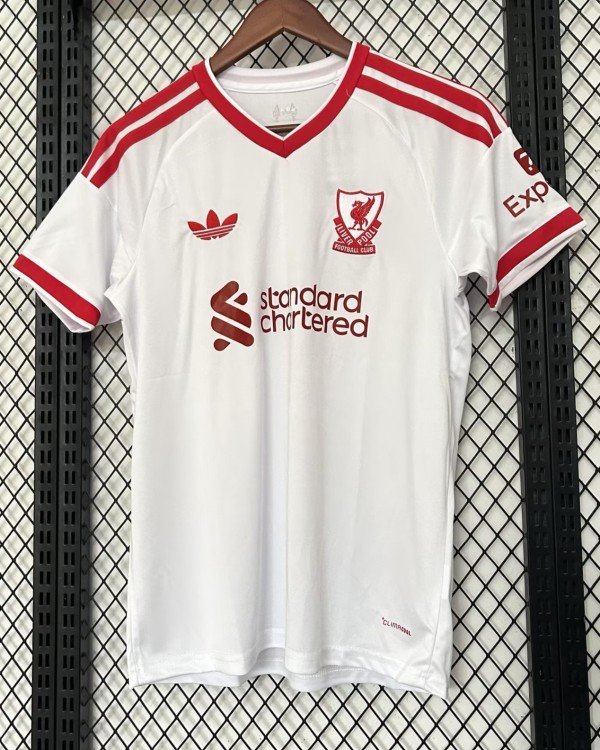 26-27 LIV White Special Edition Fans Soccer Jersey