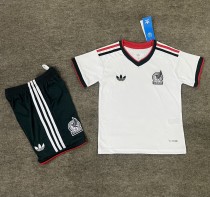 2026 Mexico Away Kids Soccer Jersey