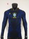 2026 Brazil Away Long Sleeve Player Version Soccer Jersey (长袖球员)