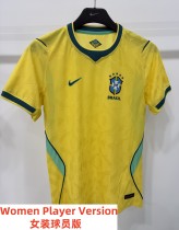 2026 Brazil Home Women Player Version Soccer Jersey (女)