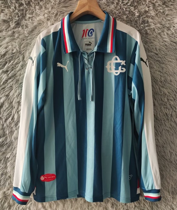Chivas 110th Anniversary Away Long Sleeve Retro Soccer Jersey