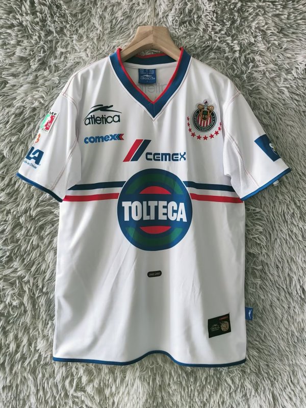 2001 Chivas Away Retro Soccer Jersey