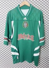 26-27 Mexico Green Retro Version Fans Soccer Jersey