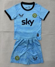 2026 Ireland Blue GoalKeeper Kids Soccer Jersey