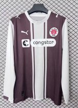 26-27 St. Pauli Special Edition Long Sleeve Fans Soccer Jersey（长袖）