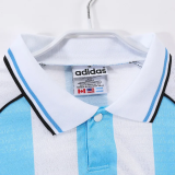 1996-1997 Argentina Home Long Sleeve Retro Soccer Jersey