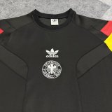 2026 Germany Black Short sleeves Loose And Thickened Hoody