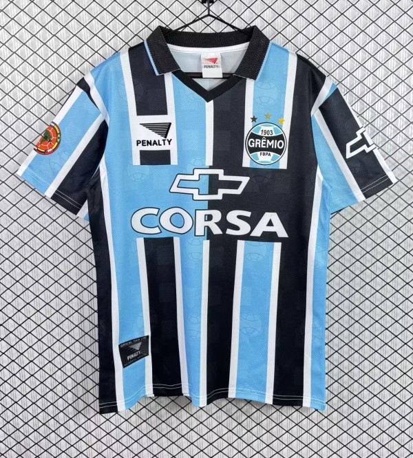 1998 Gremio Home Retro Soccer Jersey