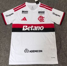 26-27 Flamengo Print All Sponsor Away Fans Soccer Jersey*全广告