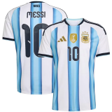 2026 World Cup Argentina Home Long Sleeve Player Version Soccer Jersey