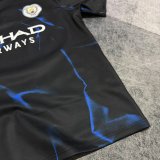 26-27 Man City Blue Short sleeves Loose And Thickened Hoody