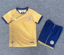 26-27 Tunisia Third Kids Soccer Jersey