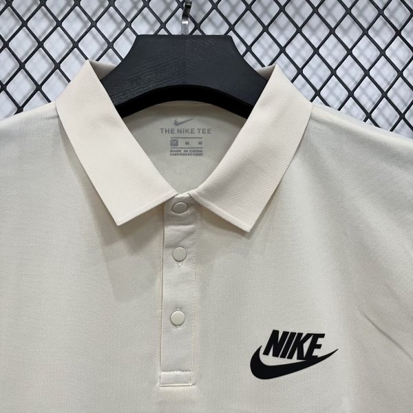 2026 NK Light beige High Quality Polo Short Sleeve