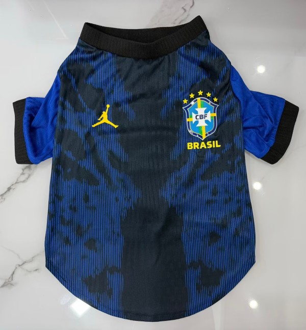 2026 Brazil Away Pet Player Version Jersey