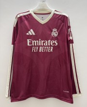 26-27 RMA Third Long Sleeve Fans Soccer Jersey (长袖)
