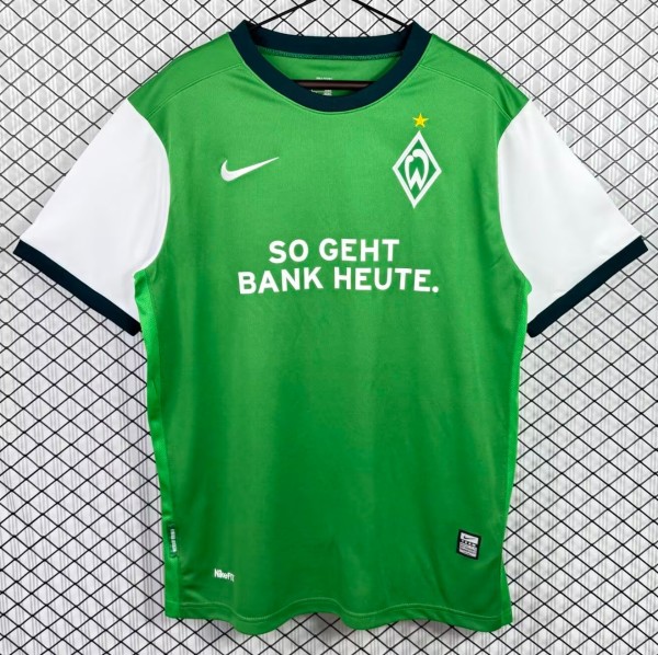 2009-2010 Werder Bremen Home Retro Soccer Jersey