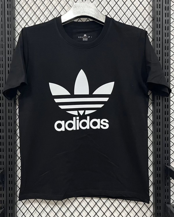 2026 AD Black High Quality Pure Cotton Casual T-Shirt