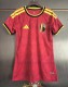 2026 World Cup Belgium Home Women Fans Soccer Jersey (女)