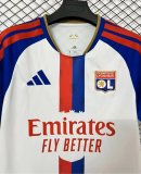 26-27 Lyon Home Leaked Edition Fans Soccer Jersey