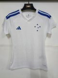 26-27 Cruzeiro Away Women Fans Soccer Jersey (女)