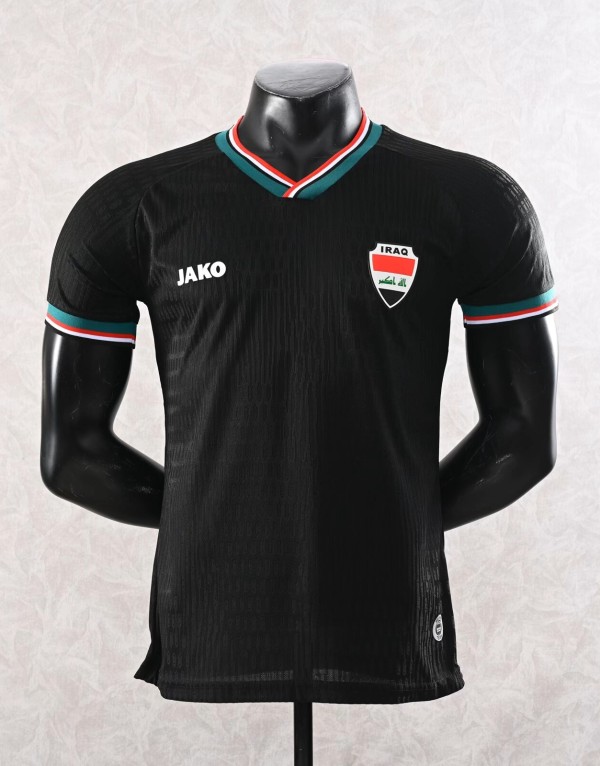 26-27 Iraq Black Special Edition Player Version Soccer Jersey