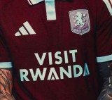 26-27 Aston Villa Home Fans Soccer Jersey