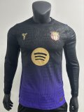 26-27 BAR Away Long Sleeve Player Version Soccer Jersey*长袖球员