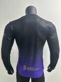 26-27 BAR Away Long Sleeve Player Version Soccer Jersey*长袖球员