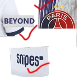 26-27 PSG Away Kids Soccer Jersey