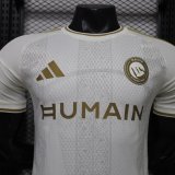 26-27 AL-Nassr Away Player Version Soccer Jersey*带广告