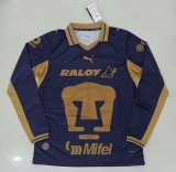 26-27 Pumas UNAM Away Long Sleeve Fans Soccer Jersey (长袖)
