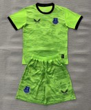 26-27 EVE Green GoalKeeper Kids Soccer Jersey