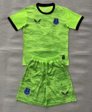 26-27 EVE Green GoalKeeper Kids Soccer Jersey