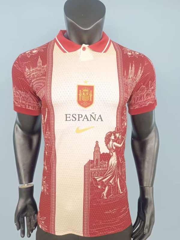 26-27 Spain Special Edition Player Version Soccer Jersey
