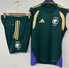 2026 Saudi Arabia Tank Top And Shorts Suit