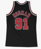 1997‑98 Retro Chicago Bulls Dennis Rodman #91 Away Basketball Jersey