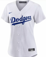 2026 MLB Women's Los Angeles Dodgers White Home Jersey