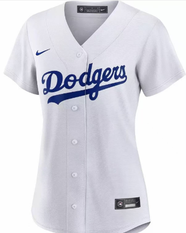 2026 MLB Women's Los Angeles Dodgers White Home Jersey