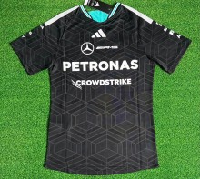 2026 Benz New Pattern Player Version Heat Transfer Printing Short Sleeve Racing Suit