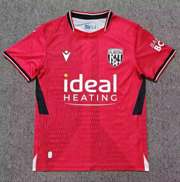 26-27 West Bromwich Away Fans Soccer Jersey